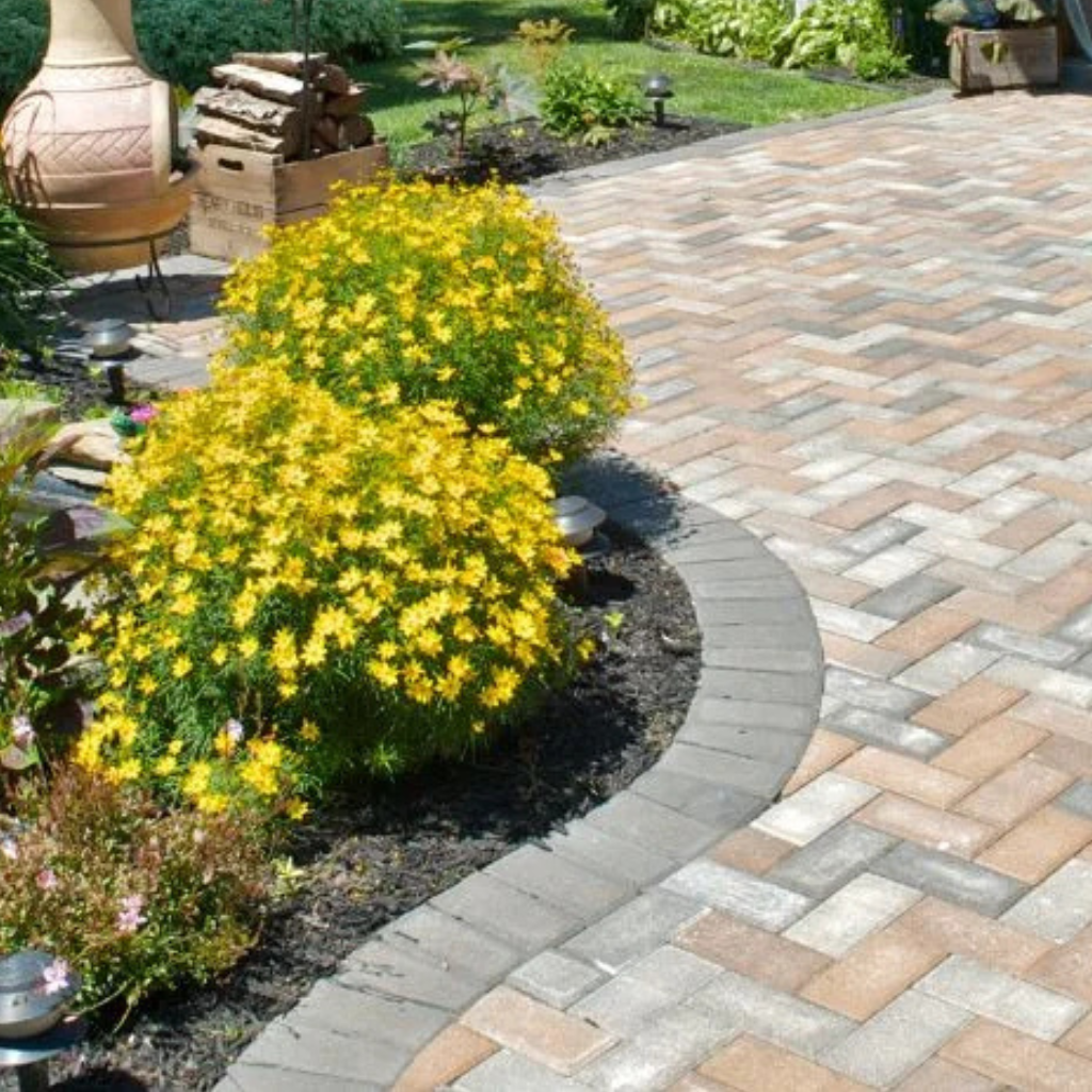 Blocked Paved Driveway by Abergele driveway company