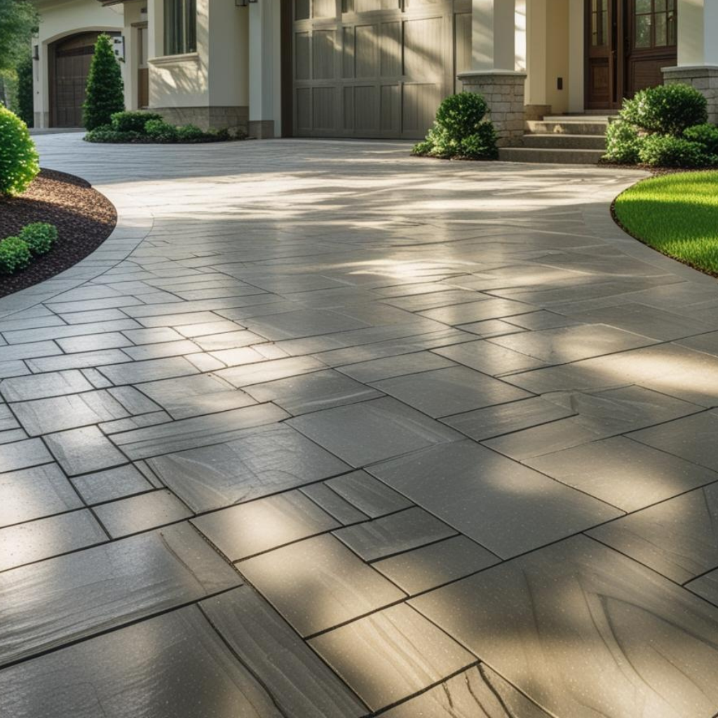 Expert Imprinted Concrete Driveway in Abergele
