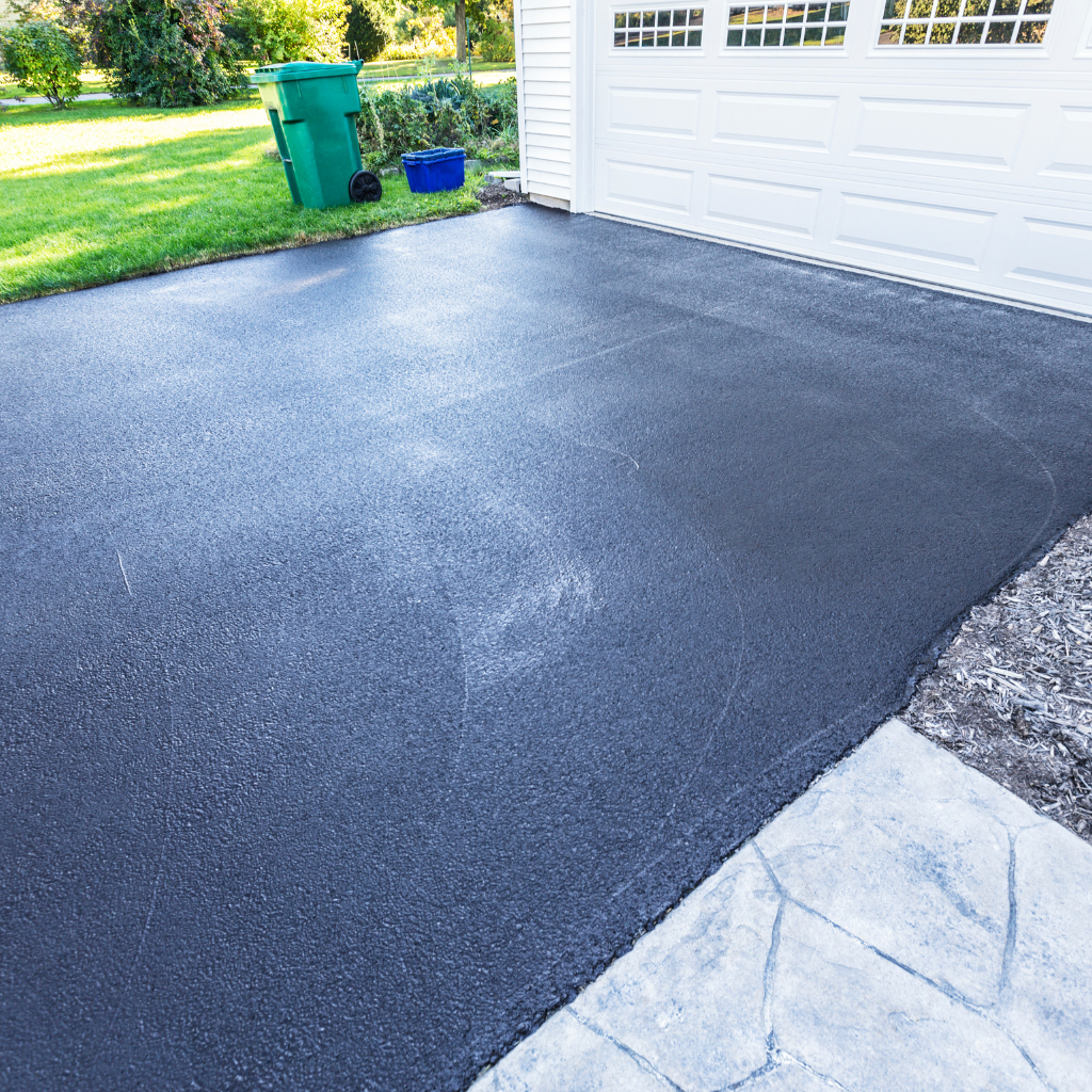New Tarmac Drive by WCDby Abergele driveway company