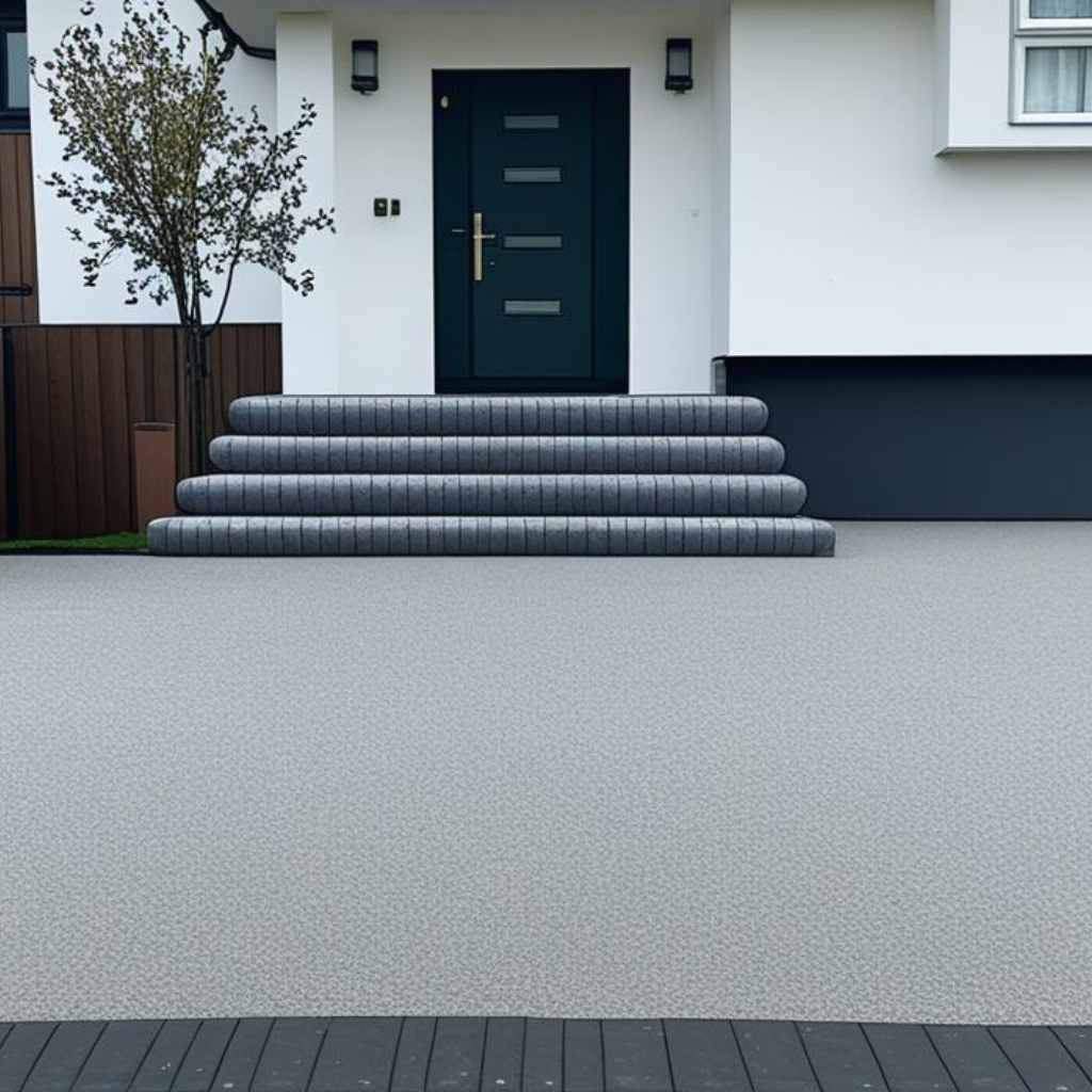 Resin Driveway in Abergele