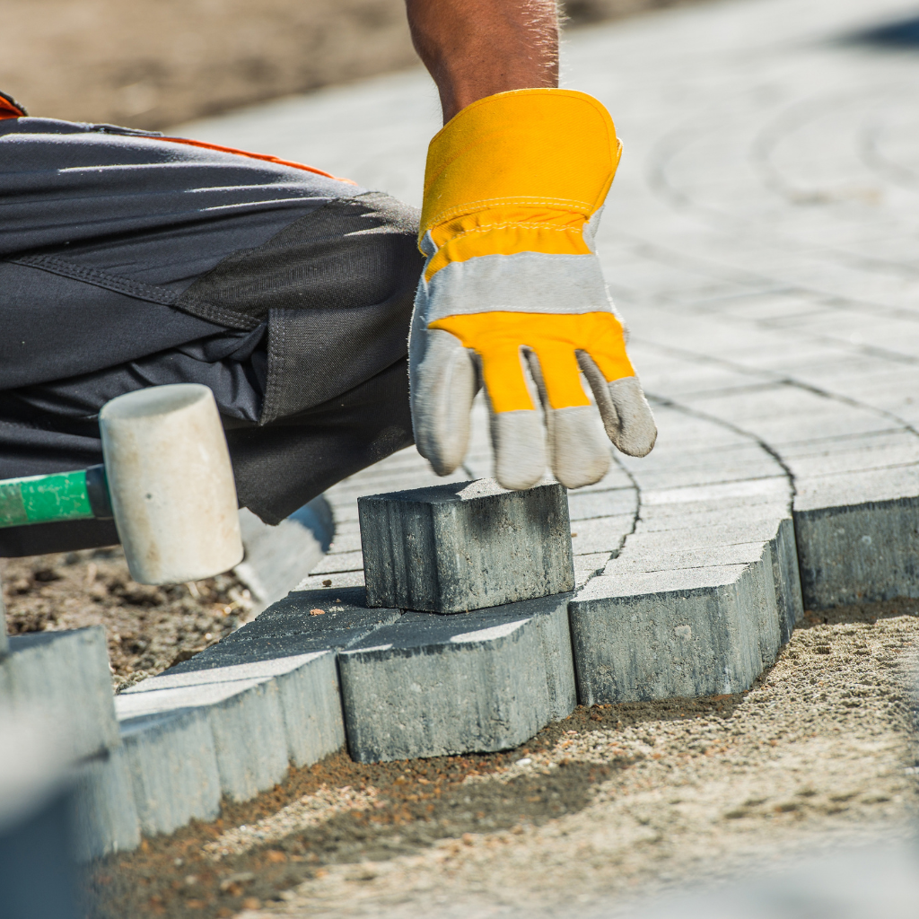 Stone Paving for driveways by Abergele driveway company
